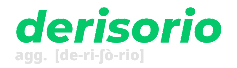 derisorio