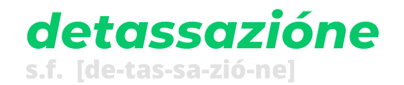 detassazione