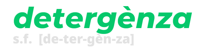 detergenza