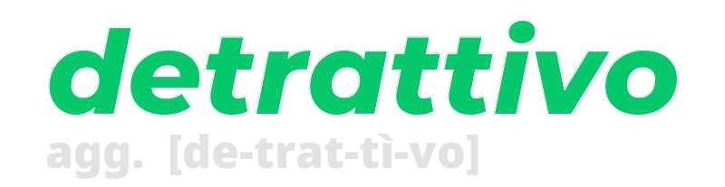 detrattivo