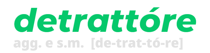 detrattore