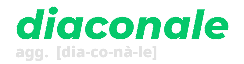 diaconale