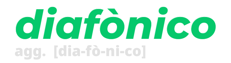 diafonico