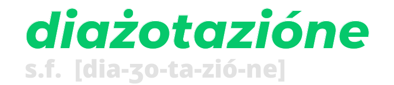 diazotazione