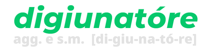 digiunatore