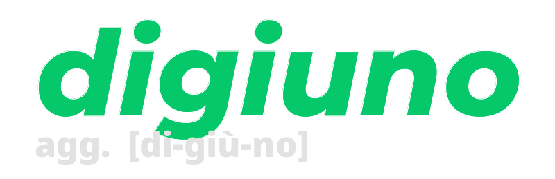 digiuno