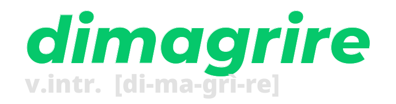 dimagrire