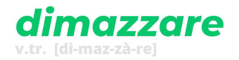 dimazzare