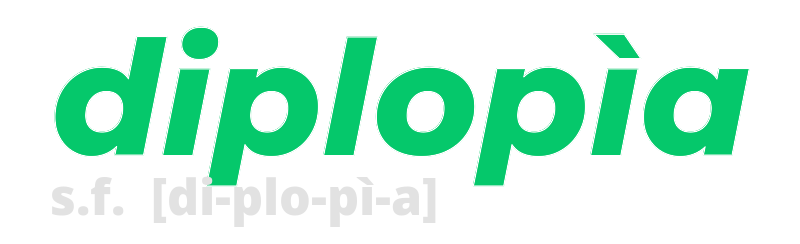 diplopia