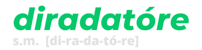 diradatore