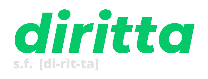 diritta