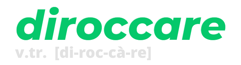 diroccare