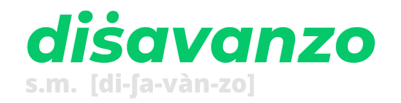 disavanzo