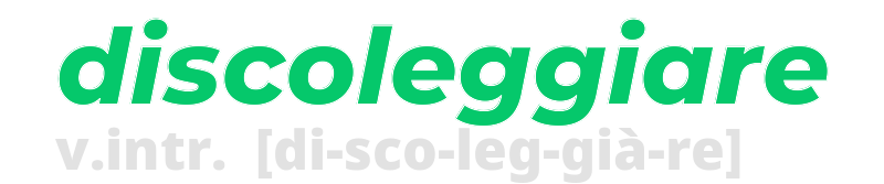 discoleggiare