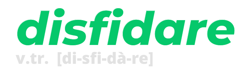 disfidare