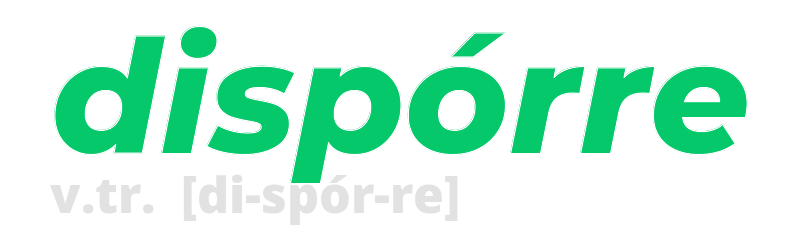 disporre