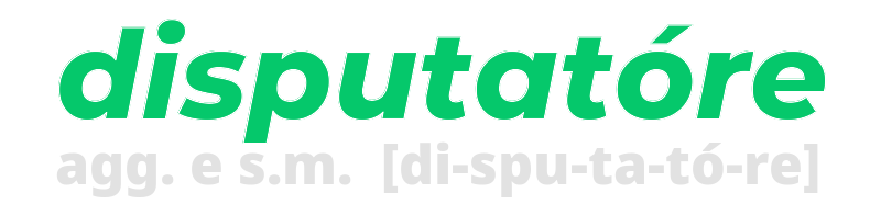 disputatore