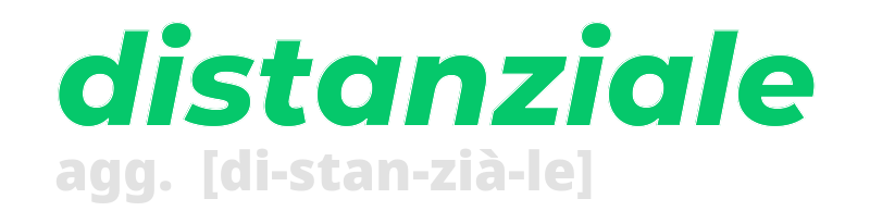 distanziale