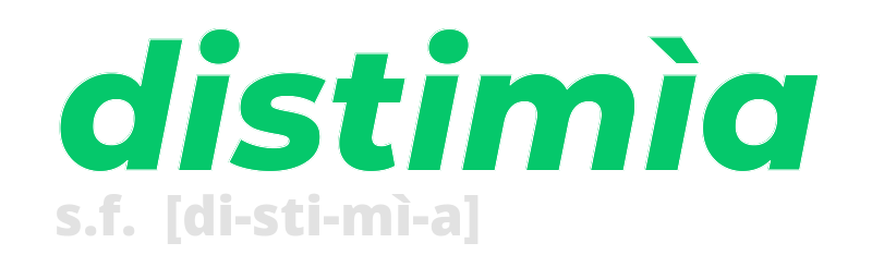 distimia