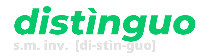 distinguo