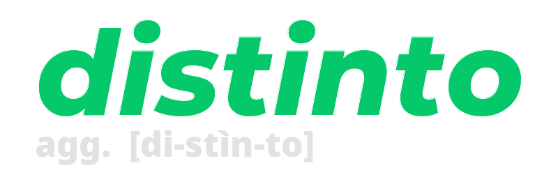 distinto