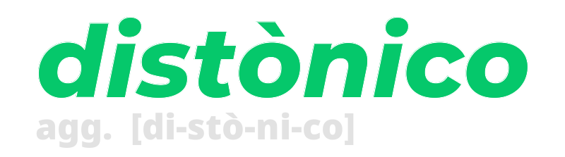 distonico