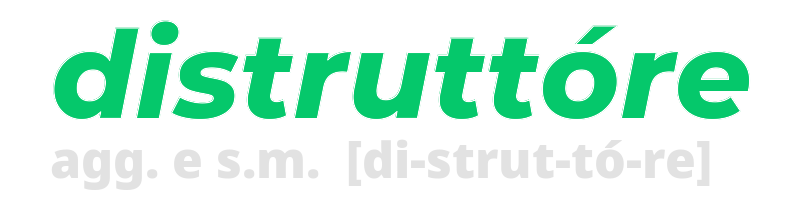 distruttore