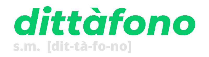 dittafono