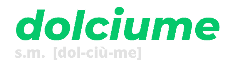 dolciume