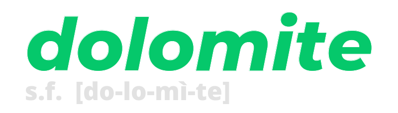 dolomite