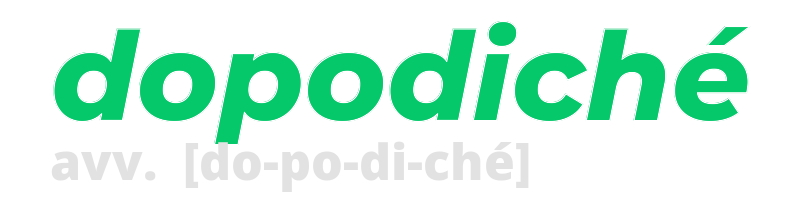 dopodiche