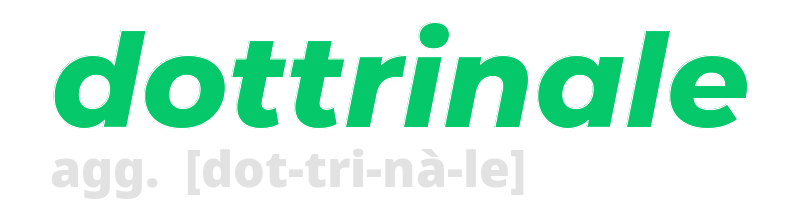 dottrinale