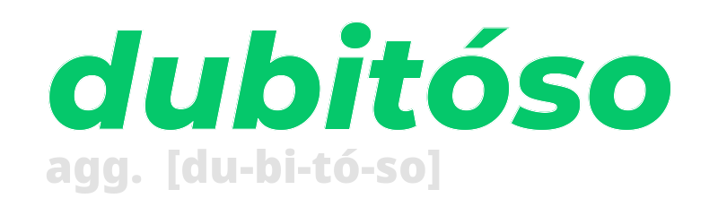 dubitoso