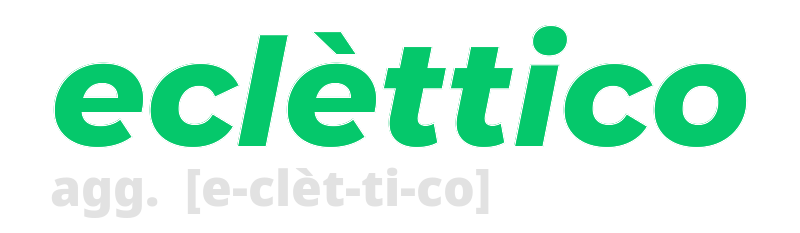 eclettico