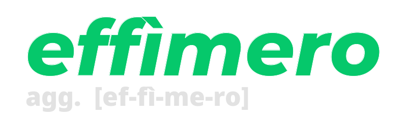 effimero