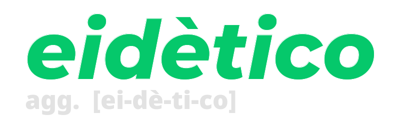 eidetico