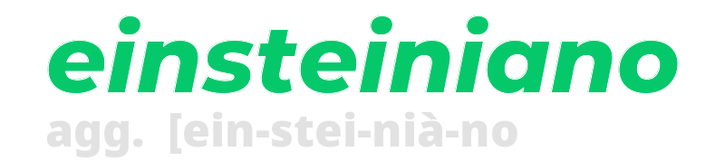 einsteiniano