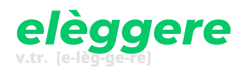 eleggere