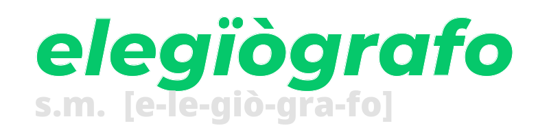 elegiografo