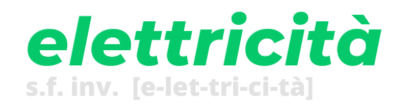 elettricita