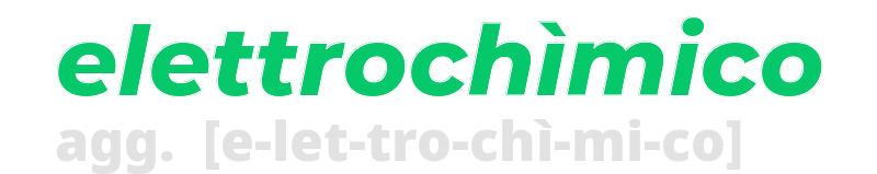 elettrochimico