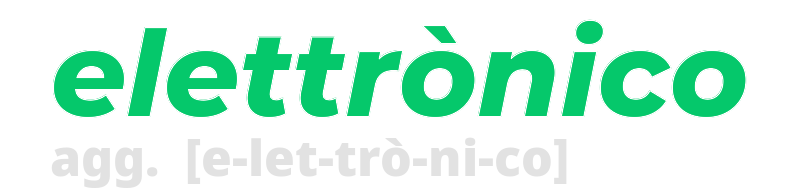 elettronico