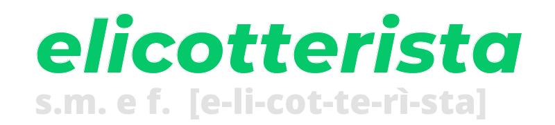 elicotterista