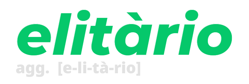 elitario