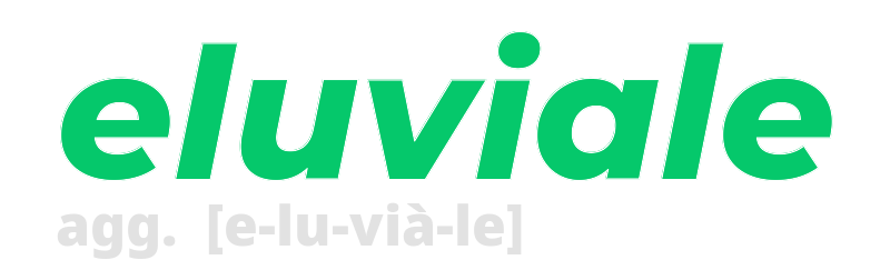 eluviale