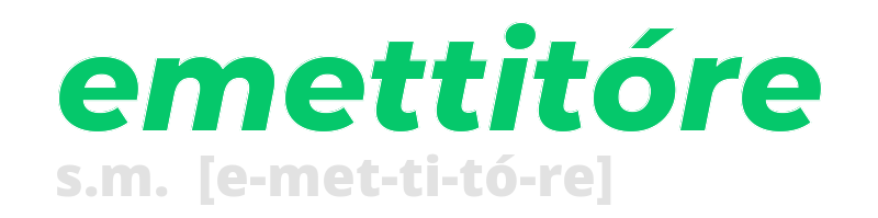 emettitore