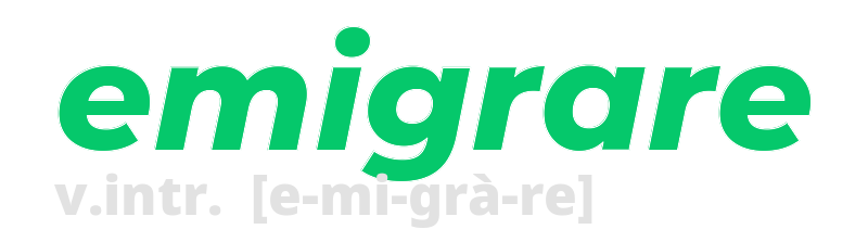 emigrare