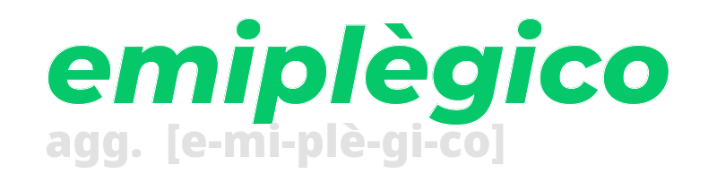 emiplegico