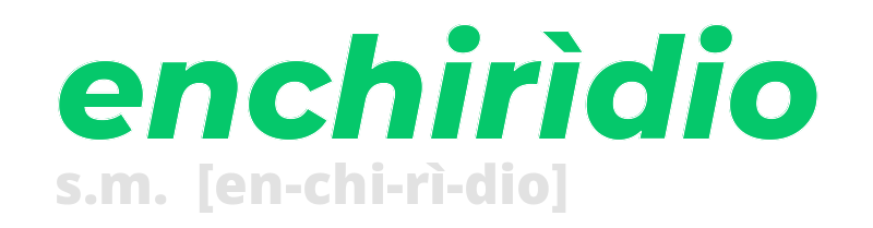 enchiridio