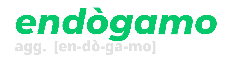 endogamo